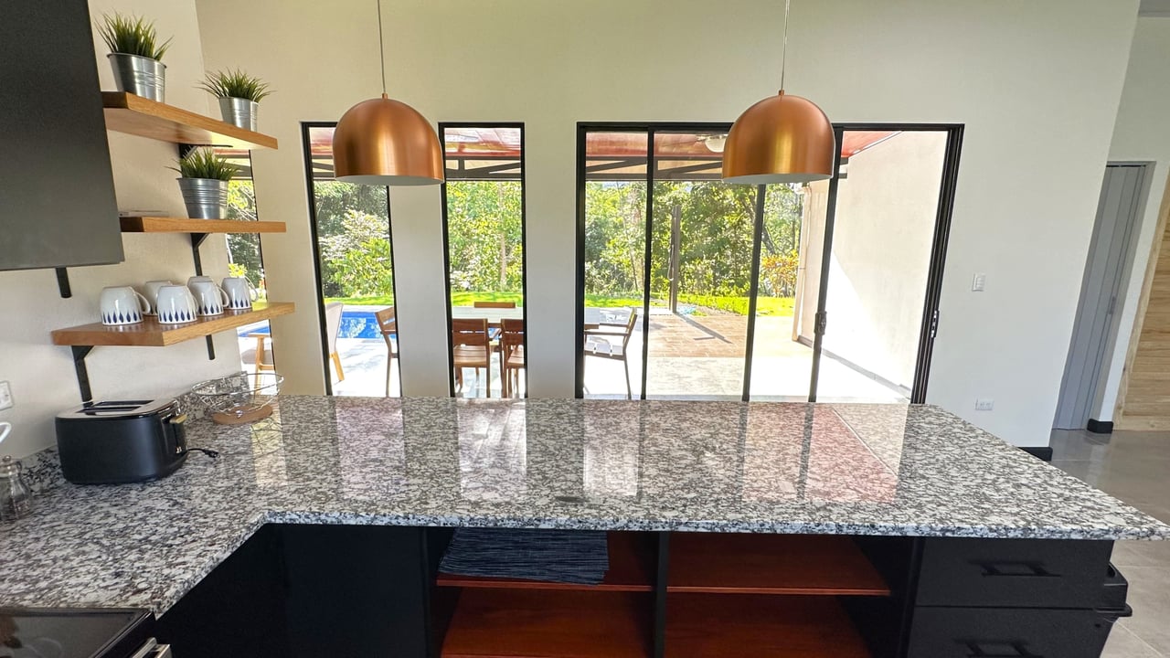 2-Bedroom, Brand New Modern House In Jungle Community On Calle Tucan.