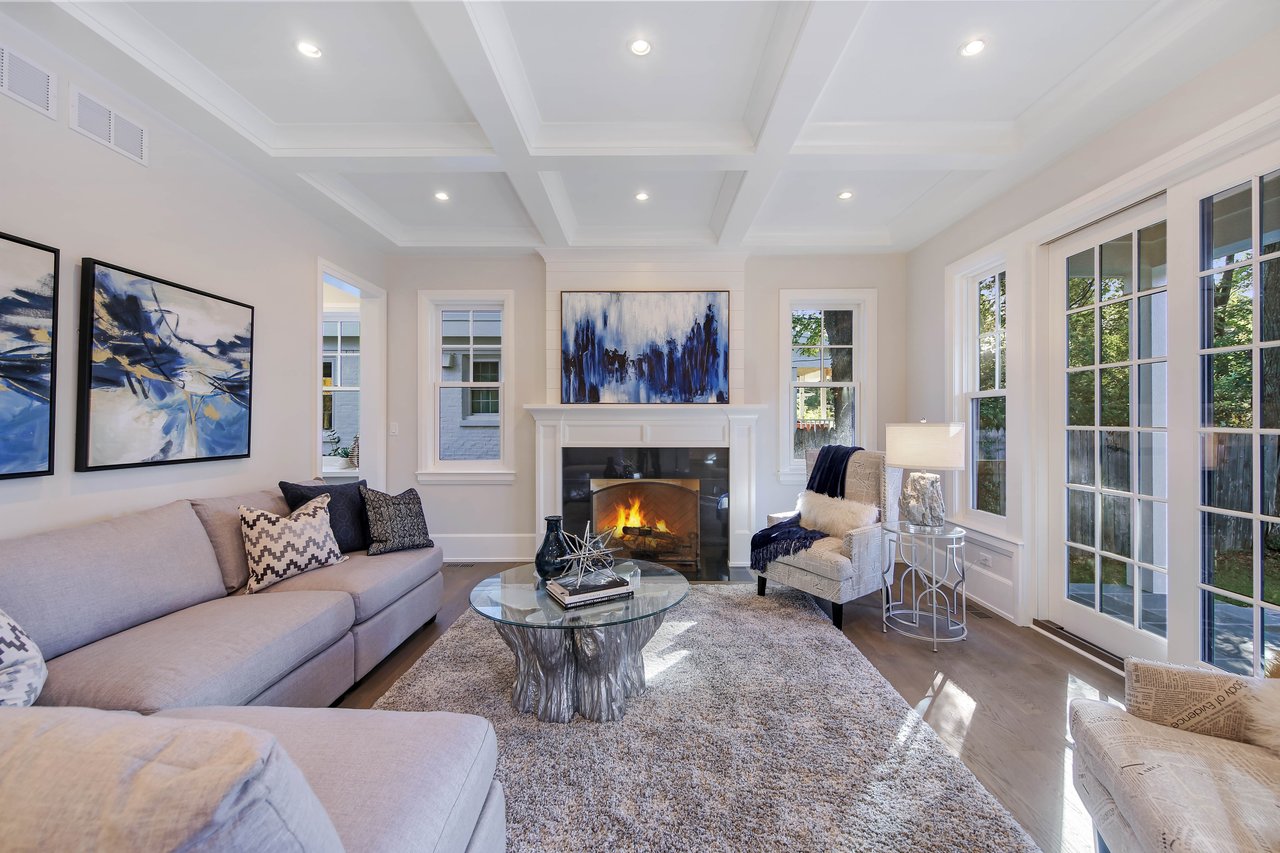 Dressed In The Finest Materials, This New Construction Home By One Of Hinsdale’s Most Reputable Builders