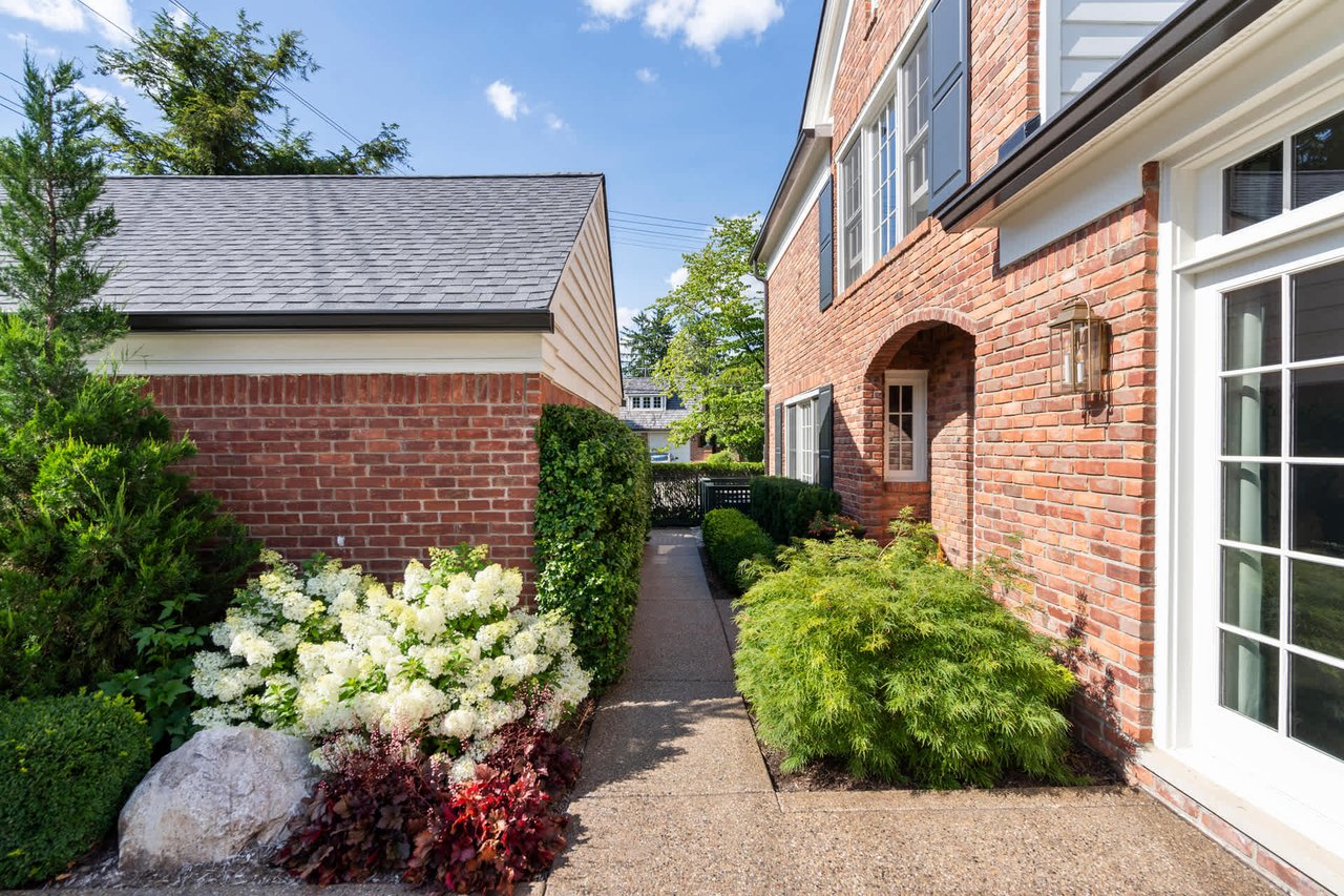 Private Patio with Charming Curb Appeal