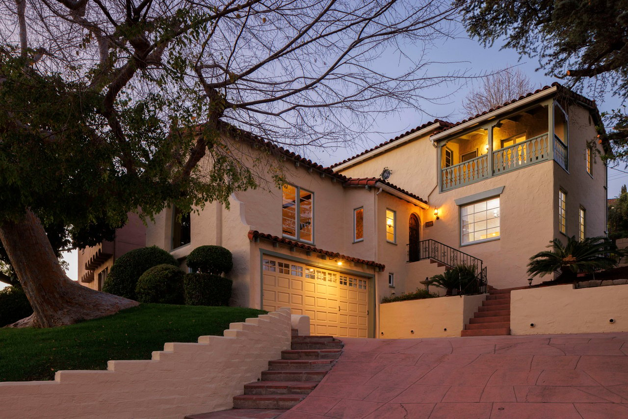 A restored Spanish Colonial Revival in Glendale