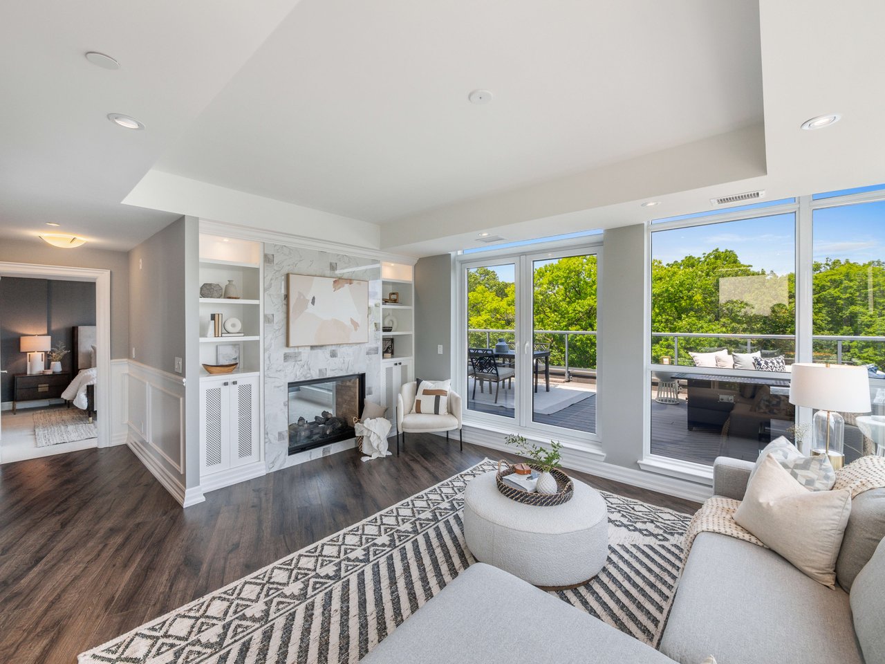 Sleek Forest View Condo