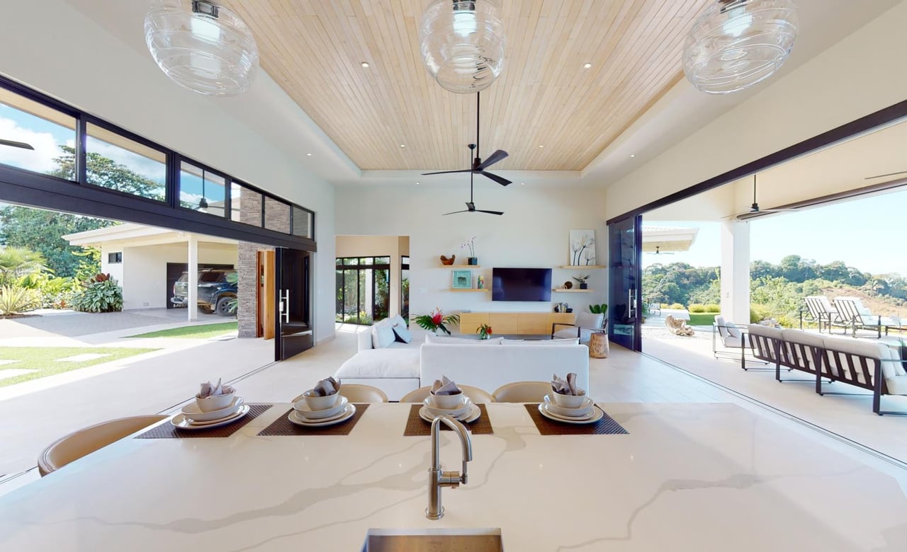 Elegant, Modern Ocean View Home on 2.75 Acres