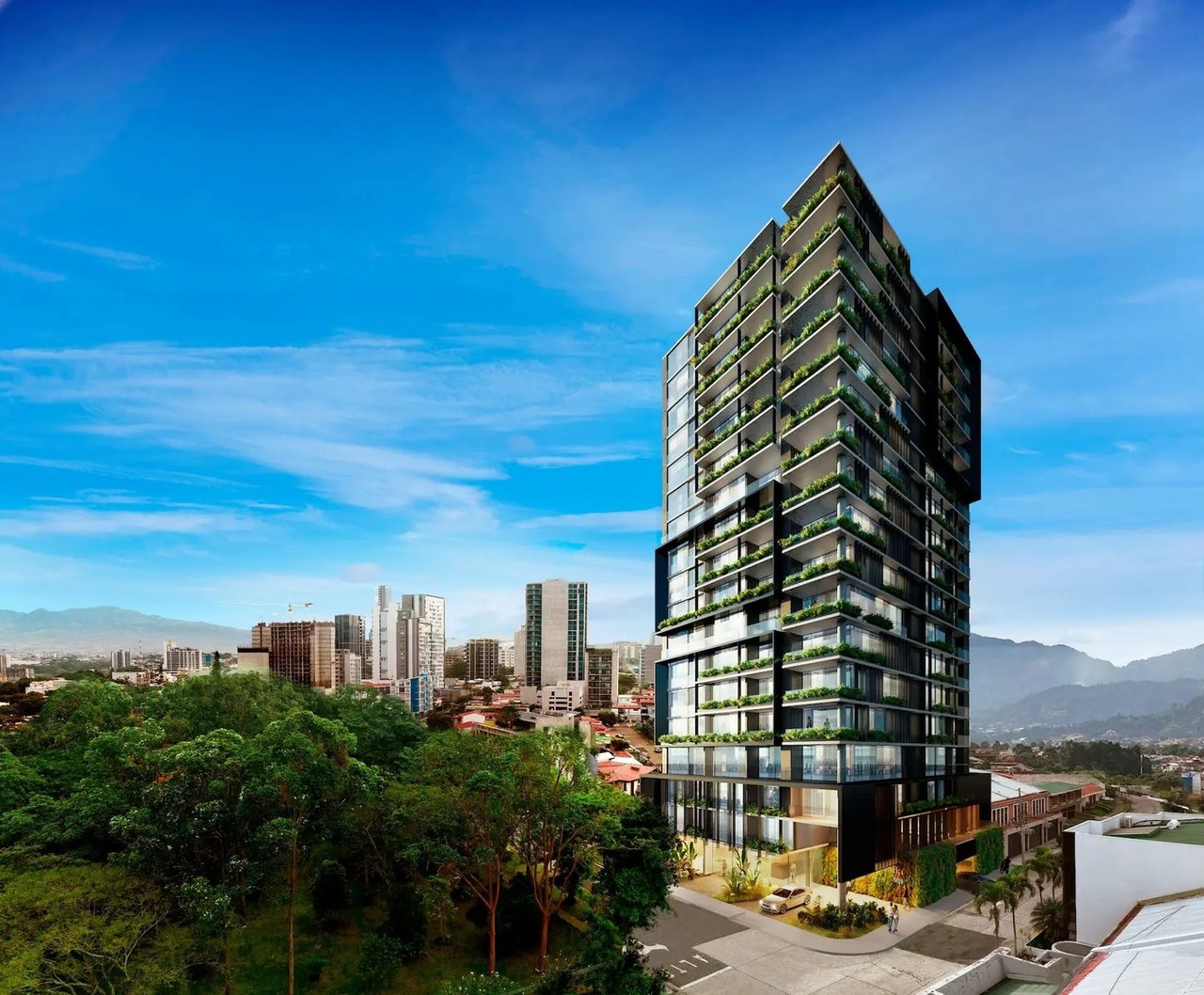 Parkside Residential Tower Condo, Sabana and Rohrmoser, San Jose