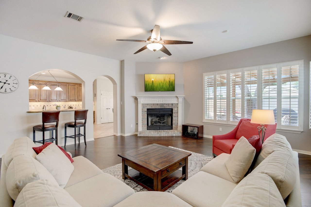 Captivating Cul-de-Sac Home in River Place with Upgrades & Sparkling Pool/Spa!