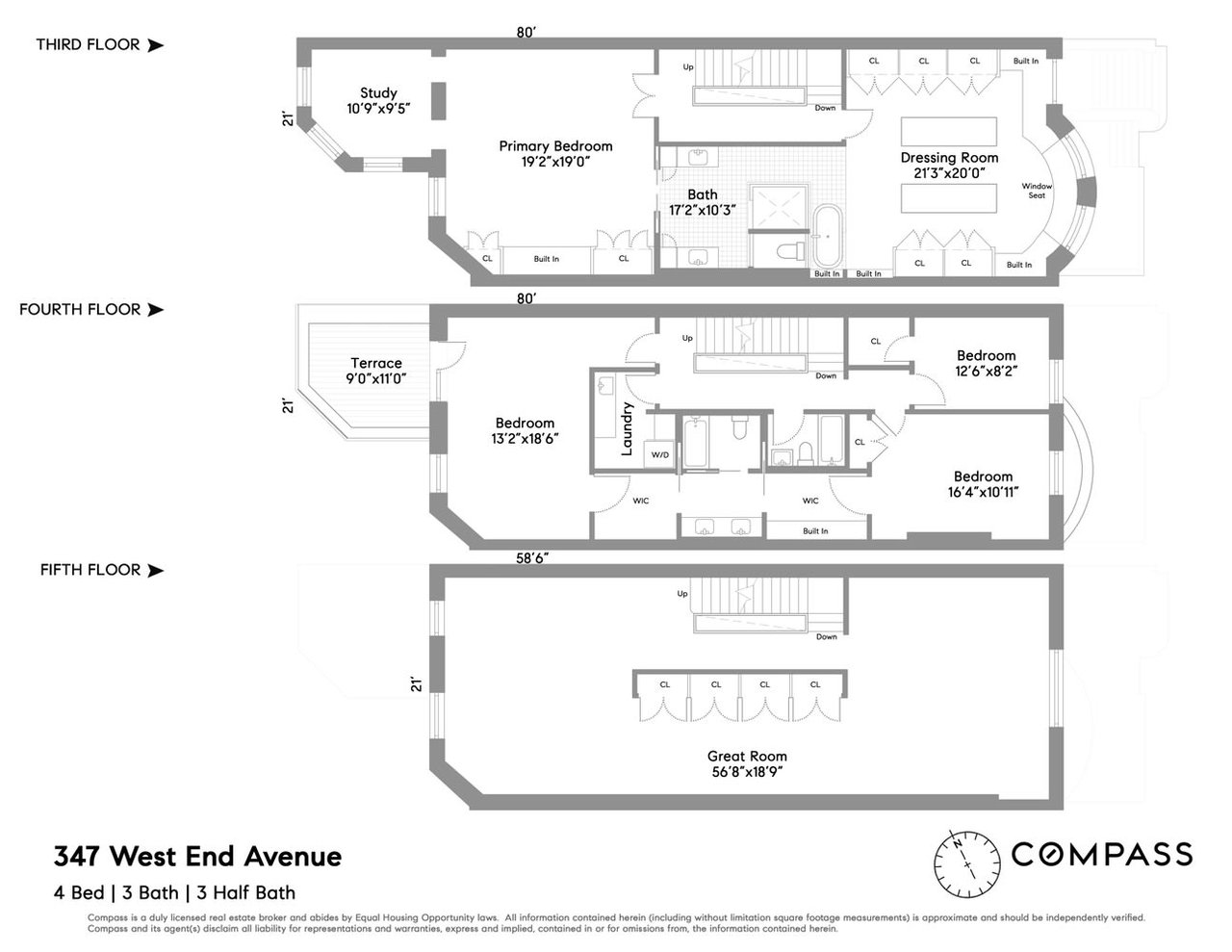 347 W End Townhouse