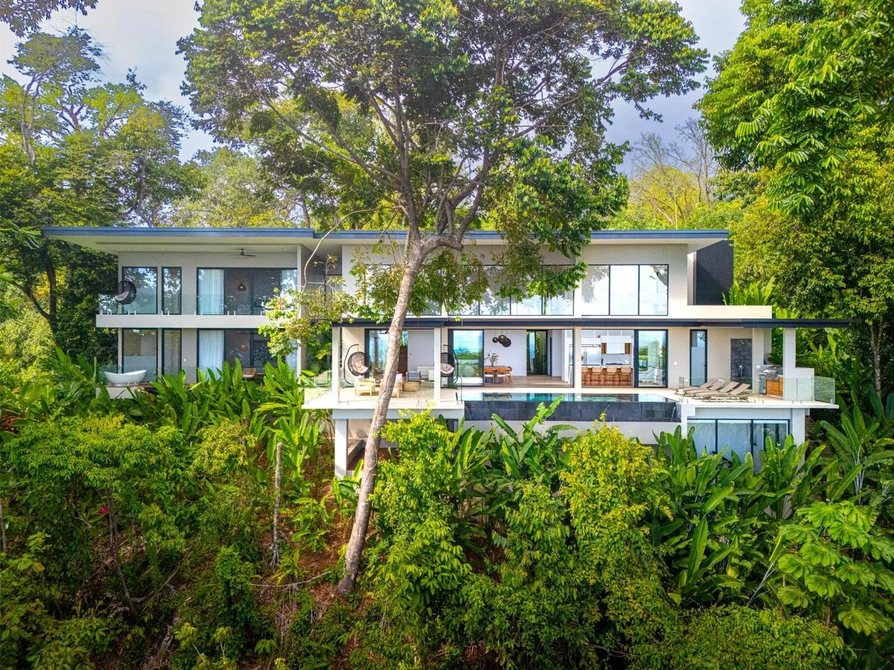 Whale Tail View Ridgetop Home, Uvita, Puntarenas