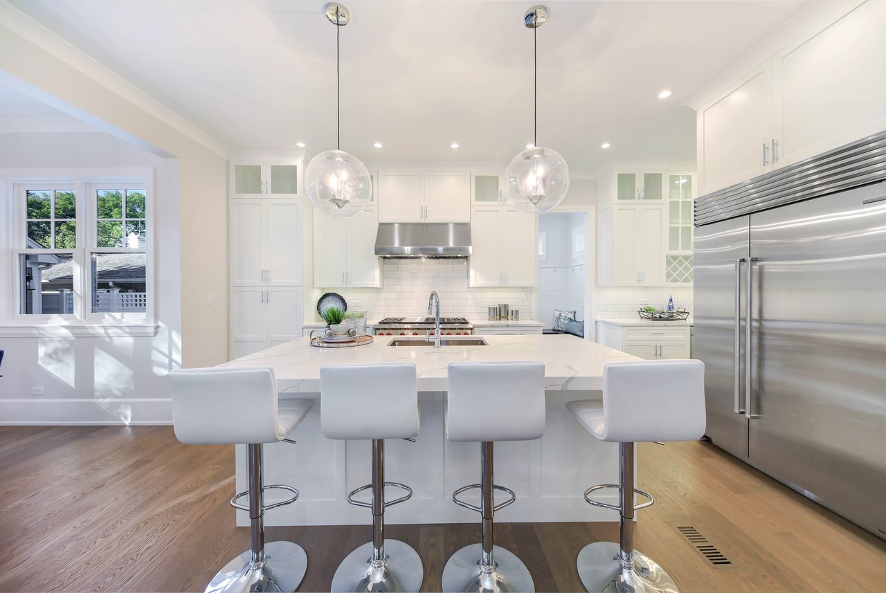 Dressed In The Finest Materials, This New Construction Home By One Of Hinsdale’s Most Reputable Builders