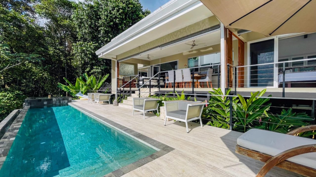 Balinese Style Oceanview Villa, Uvita, Puntarenas