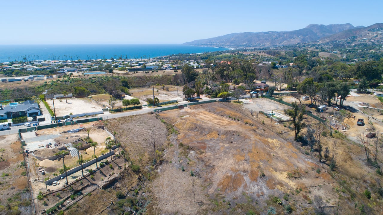 Point Dume Fire Rebuild Lot