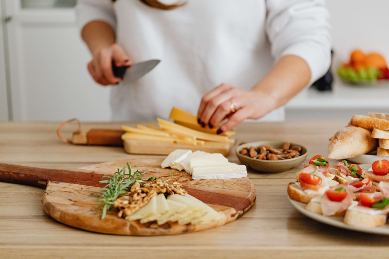 Charcuterie Bord & Marinated Artichokes