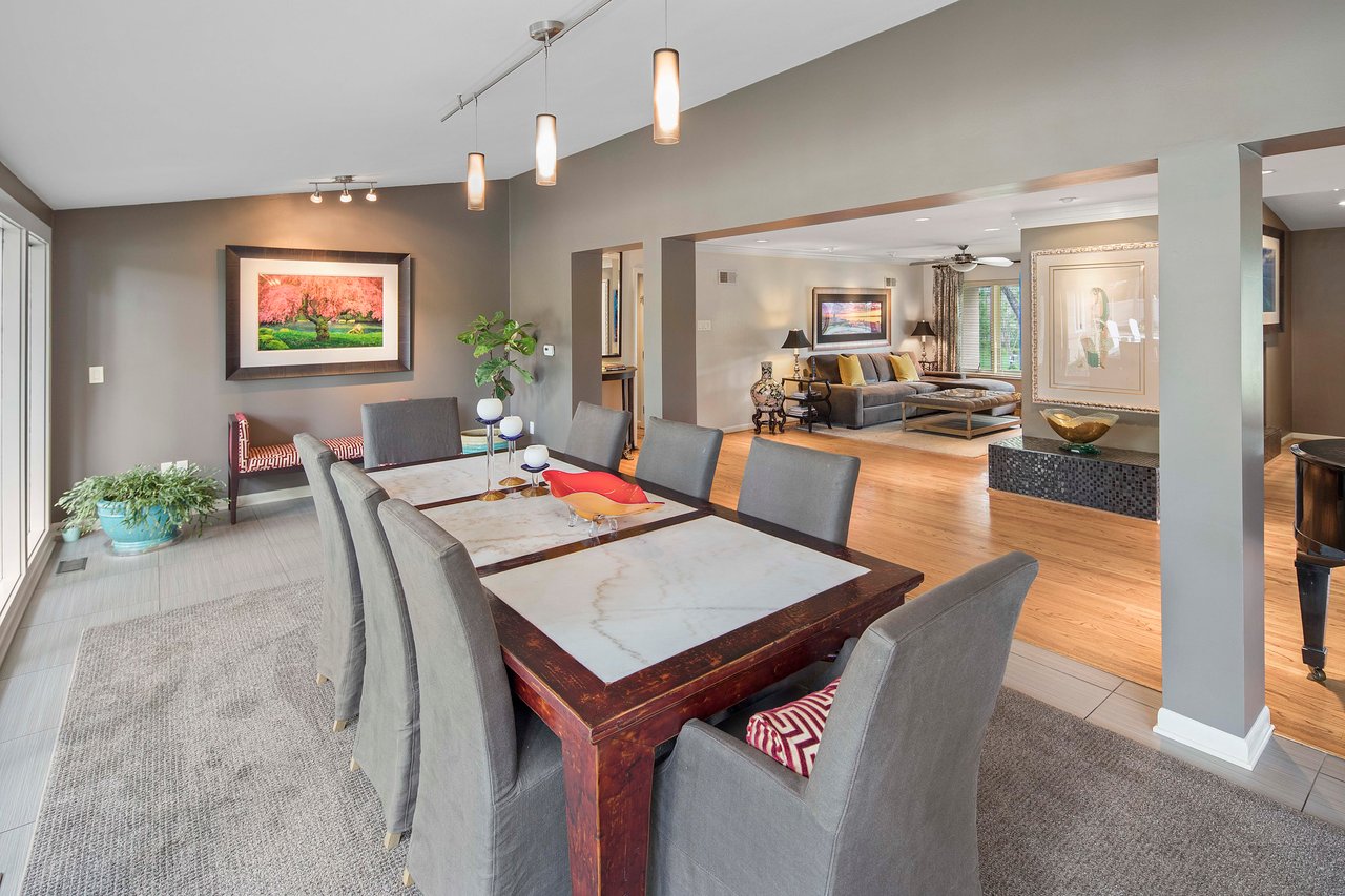 A Special Retreat on a Prized One Acre Lot With Pool and Tennis Court