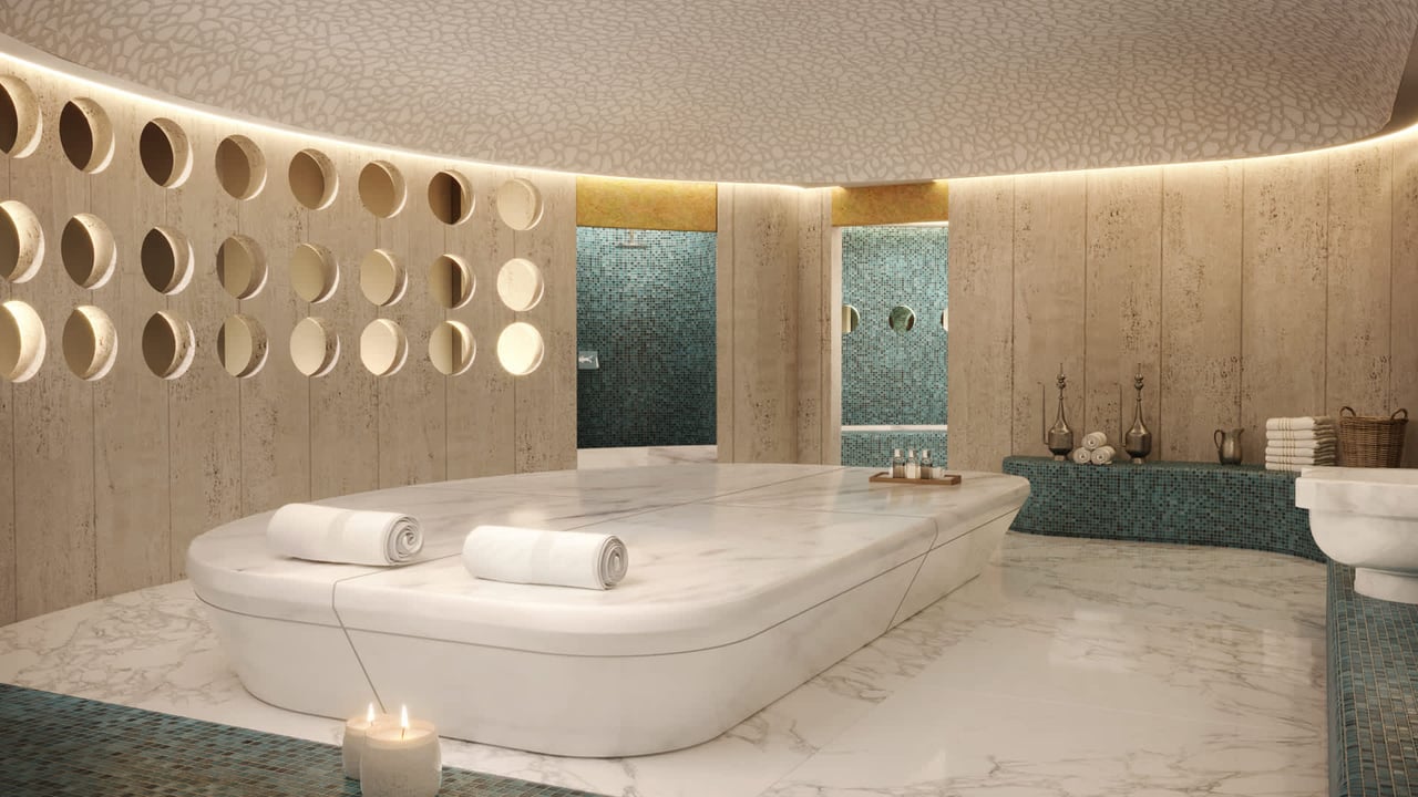 Okan Tower spa relax zone hammam 