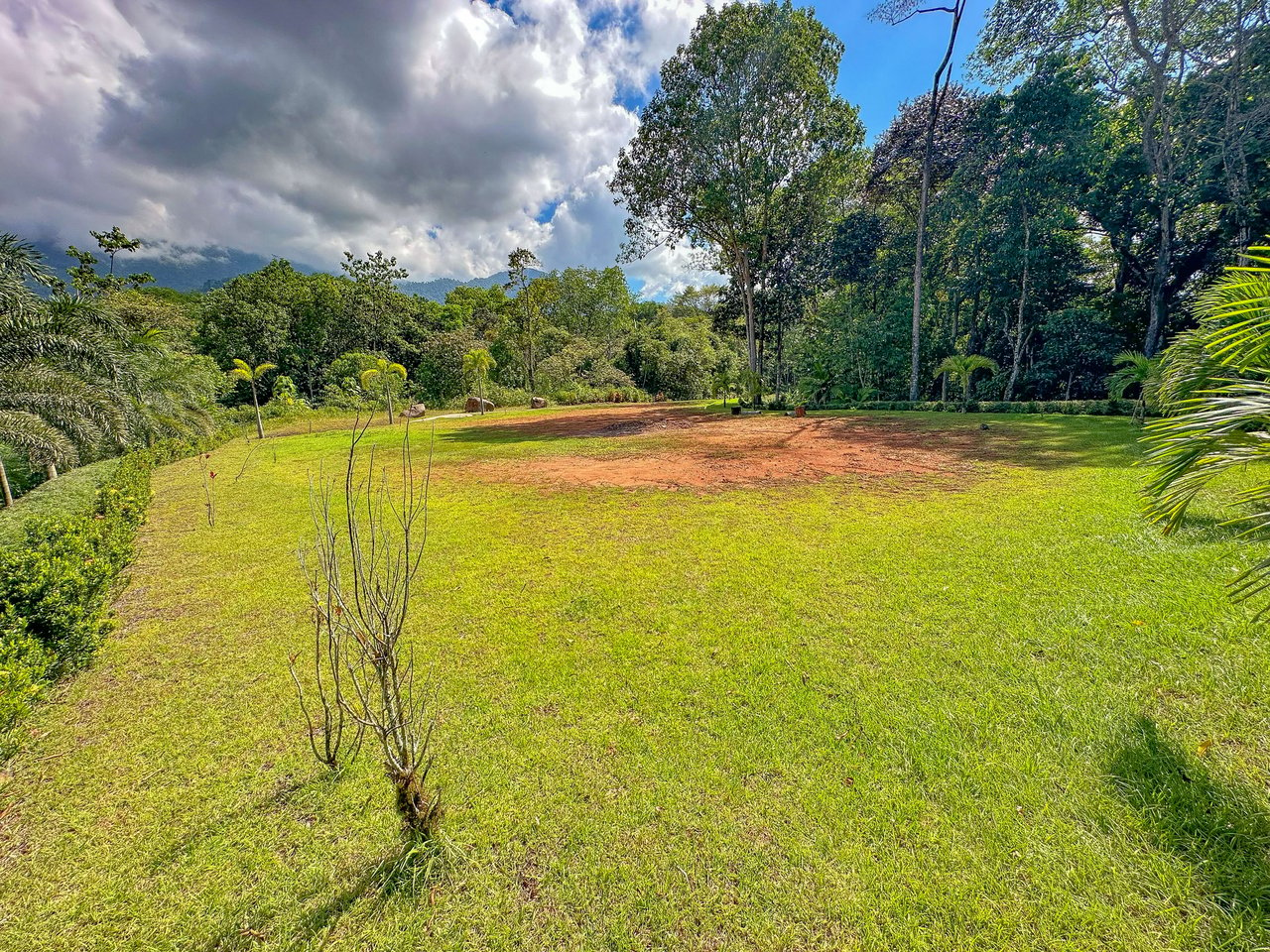 Elevated 2.2 Acres Jungle And Creek-Fronting Mountain View Lot In Ojochal