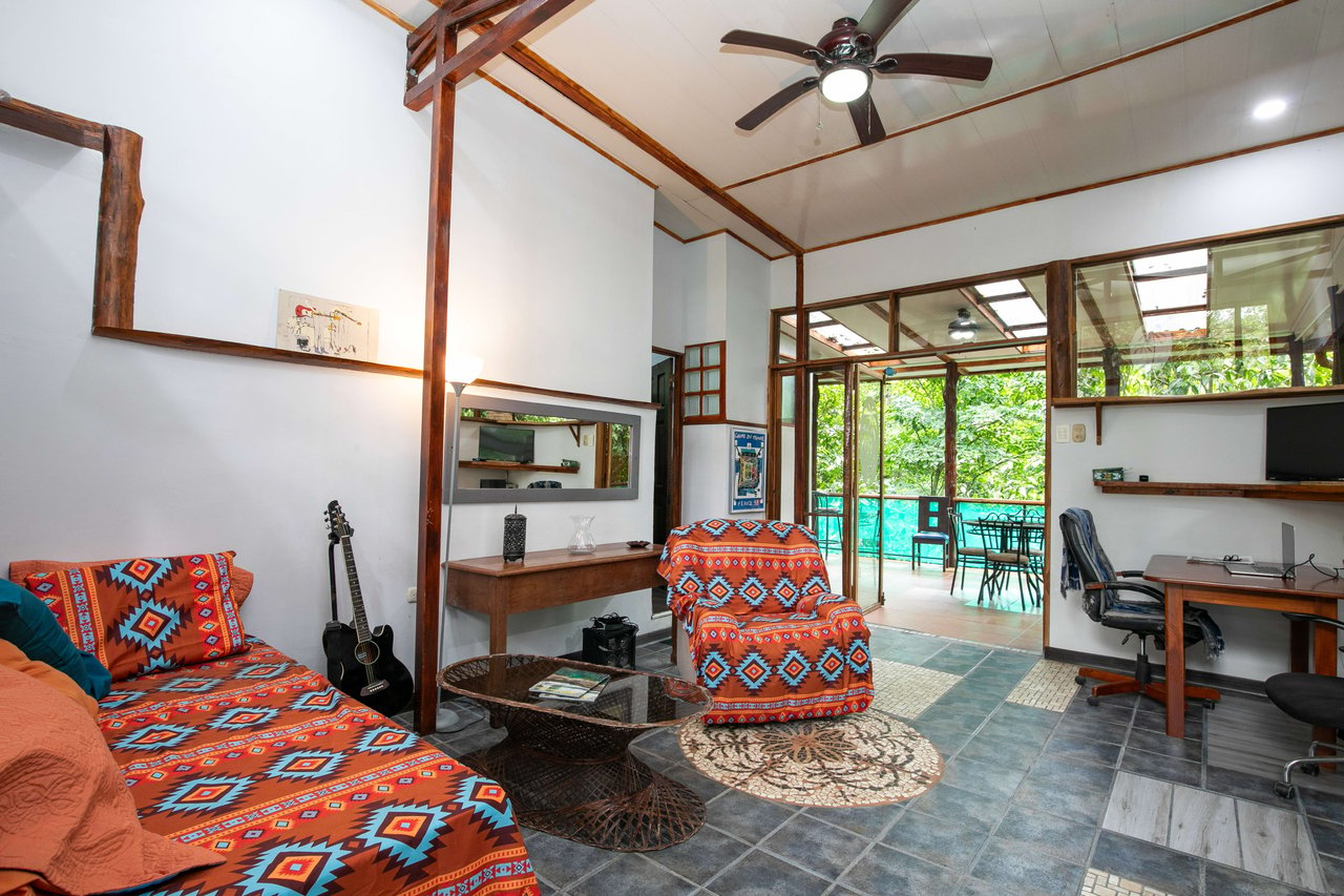 Jungle Retreat with 4 Turn-Key Vacation Rentals for Sale in Quepos