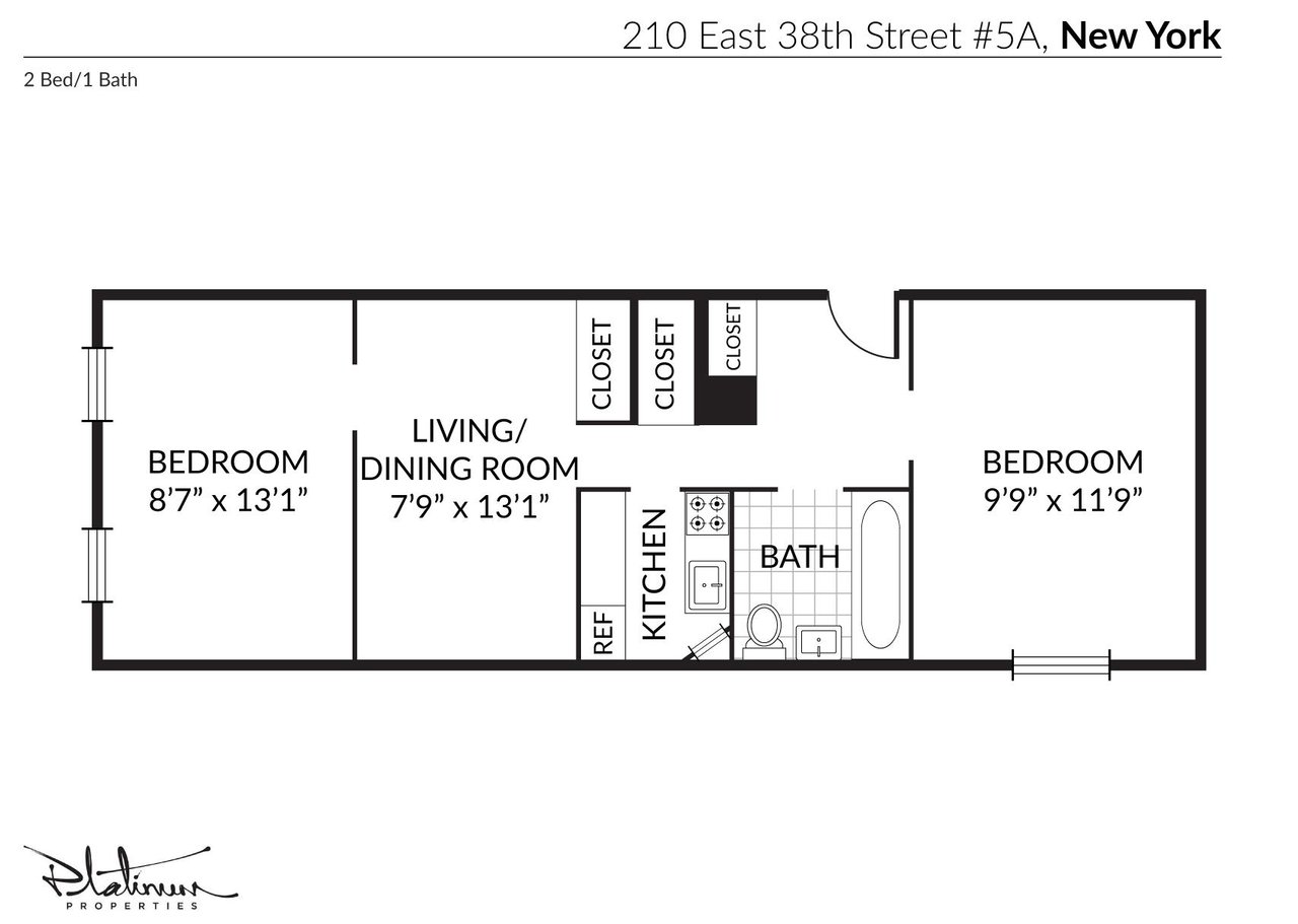 210 East 38th Street, Apt 2-A