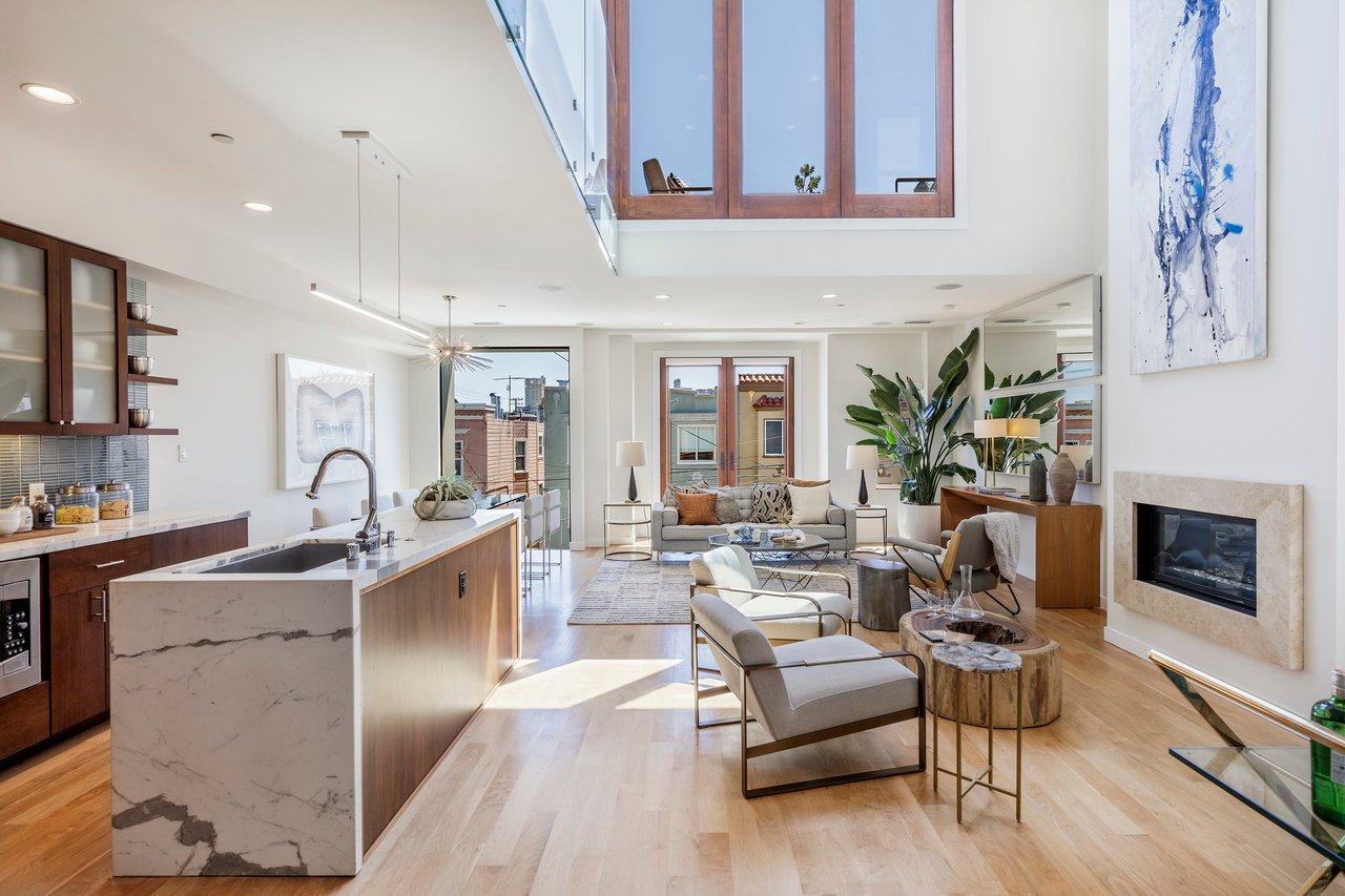 Two Level Cow Hollow Condominium