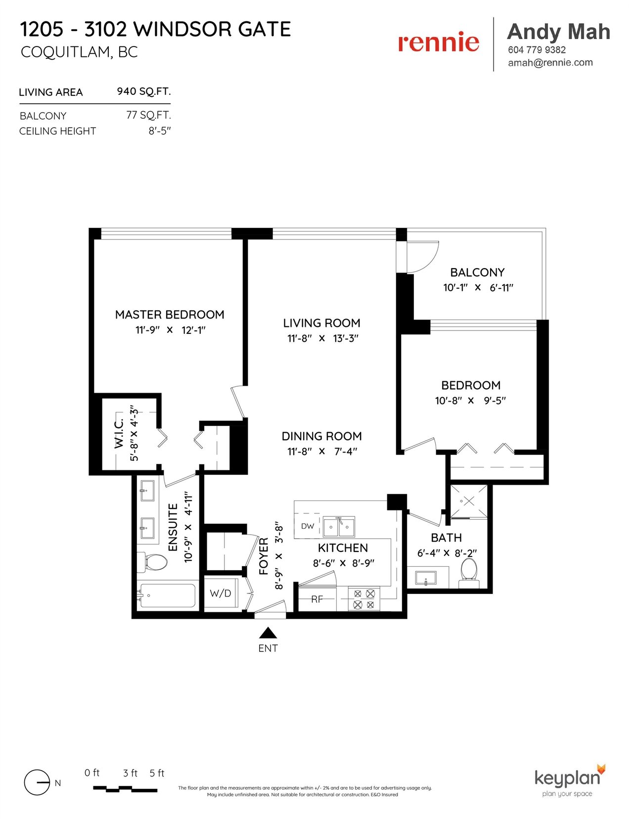 1205-3102 Windsor Gate