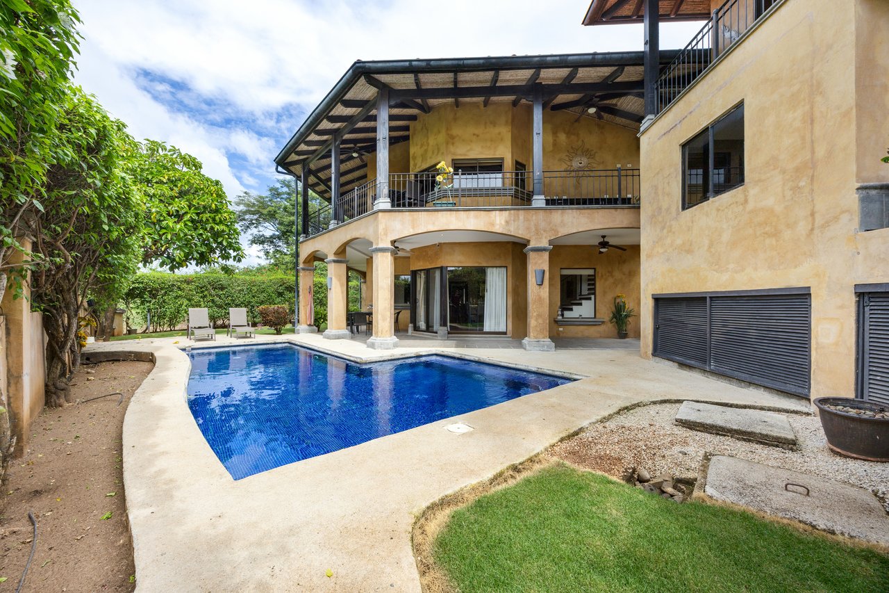 Mediterranean Style Gated Villa, Flamingo, Guanacaste