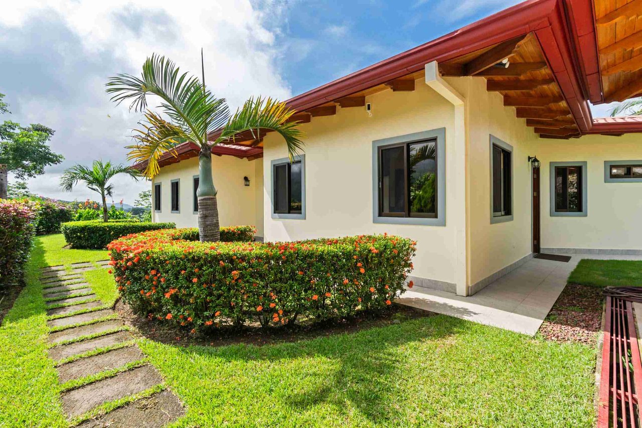 Luxurious Home with Great Outdoor Living Space and Incredible Panoramic Valley & Ocean Views in Chontales near Ojochal Costa Rica