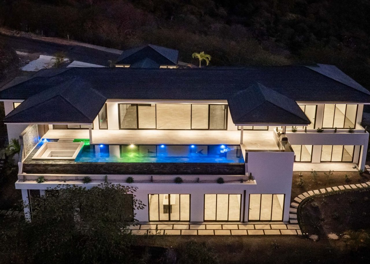 Panoramic Ocean View Villa, Flamingo, Guanacaste