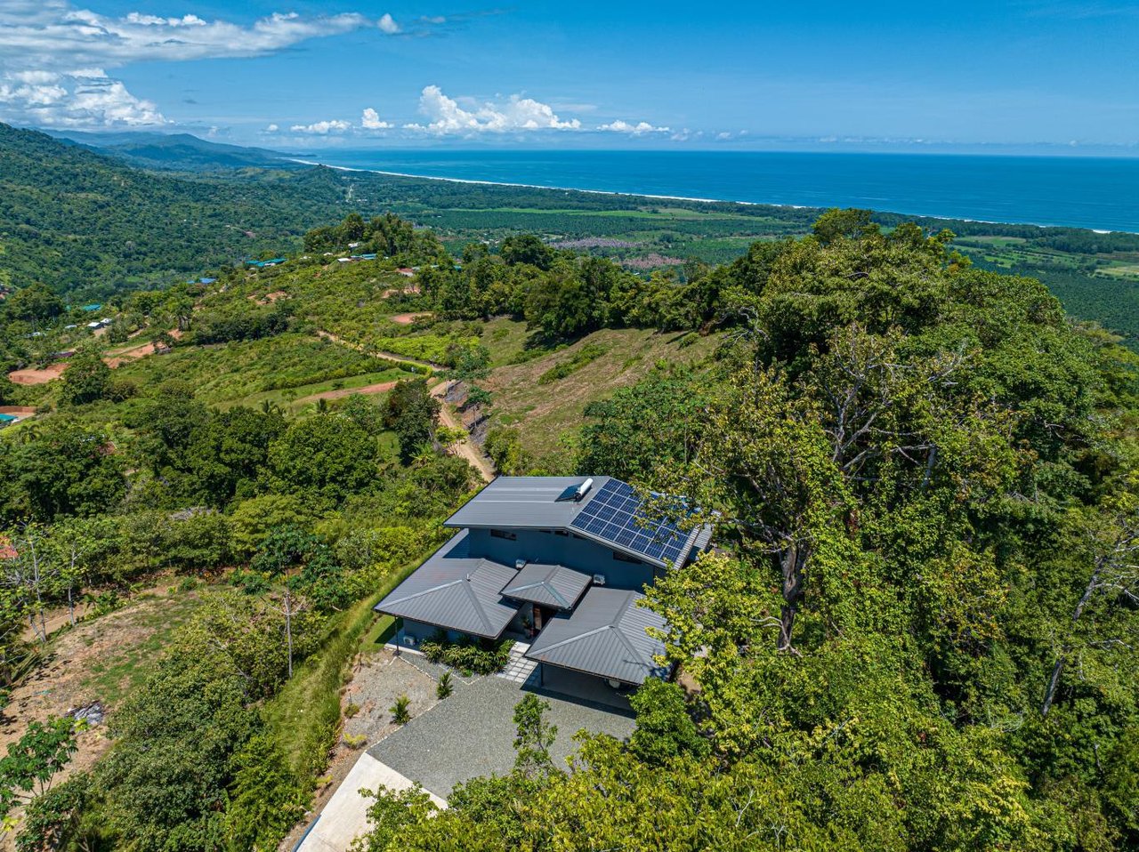 Sunset Hilltop Seaview Estate, Extra Building Site, Portalon, South Pacific Coast