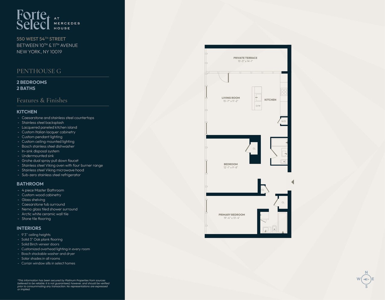 550 West 54th Street, Apt PHJ