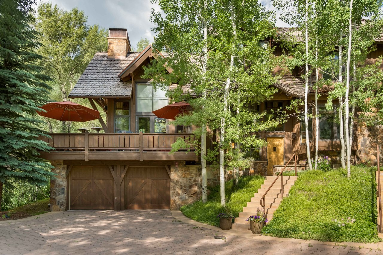 Located Along the Roaring Fork River in Aspen 