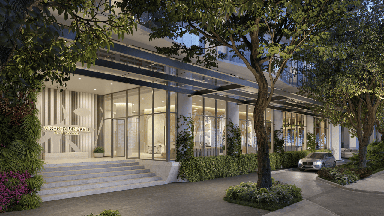 Viceroy Brickell entrance area