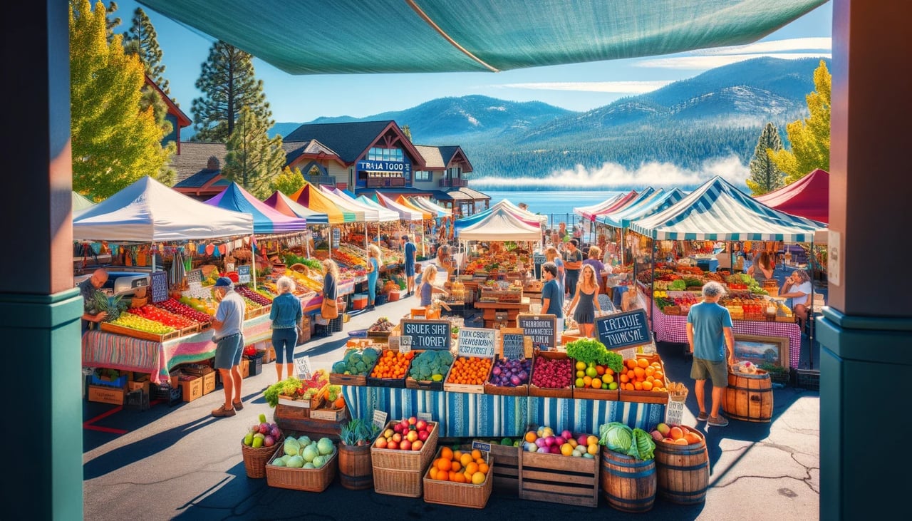 Enjoy North Tahoe Truckee Farmers Markets