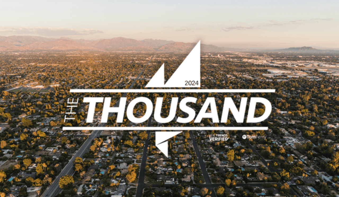 The Agency’s Own Ranked on RealTrends + Tom Ferry The Thousand and RealTrends Verified Lists