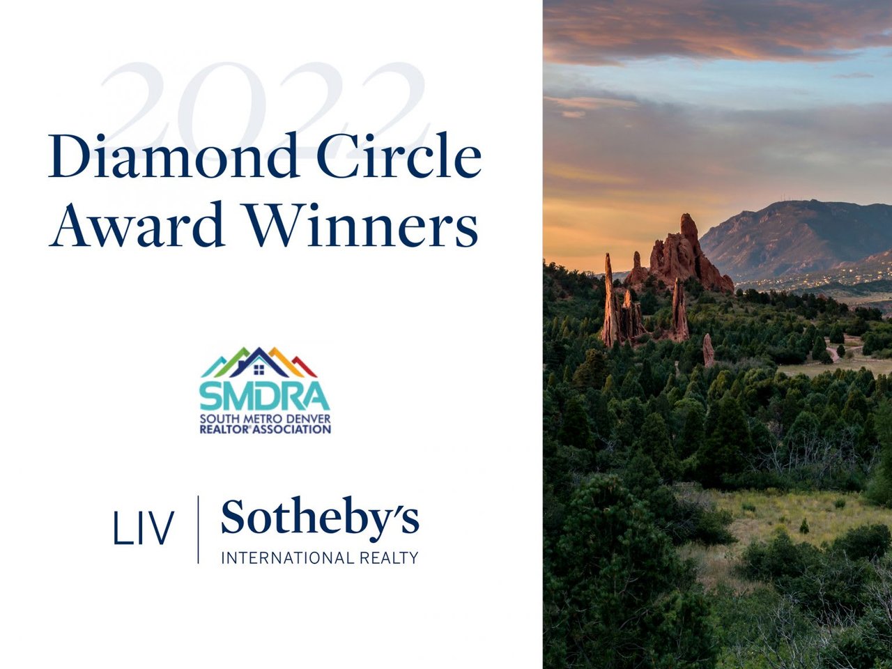 LIV Sotheby’s International Realty Garners Prestigious Sales Production Award from the South Metro Denver REALTOR® Association