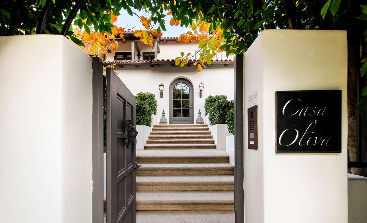 Inside a $13.6 Million Spanish Colonial Home Nestled in One of Hollywood’s Most Exclusive Enclaves