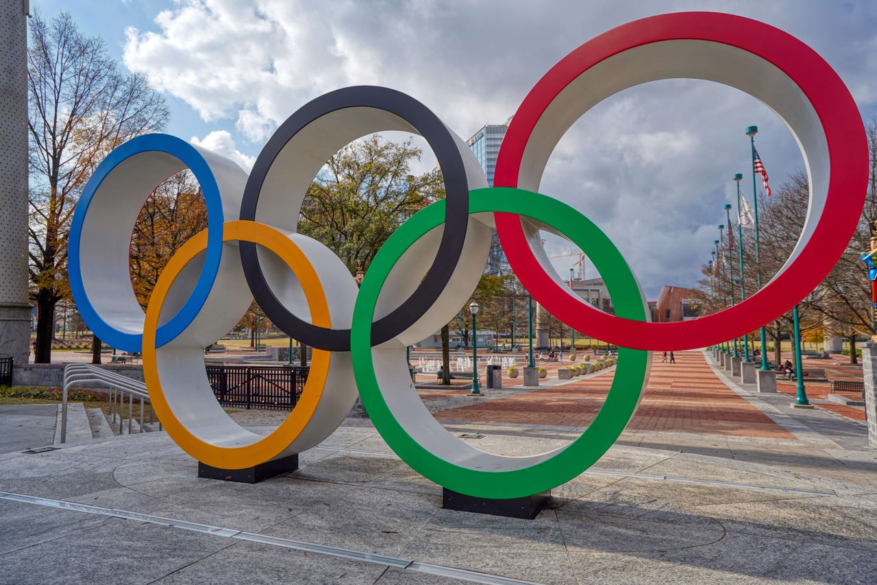 Centennial Olympic Park In Atlanta Georgia