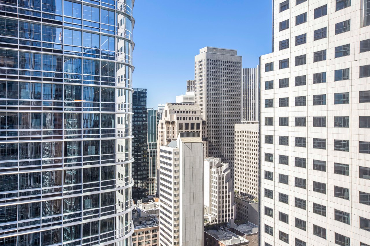 High-Floor, Two-Bedroom + Library at 301 Mission