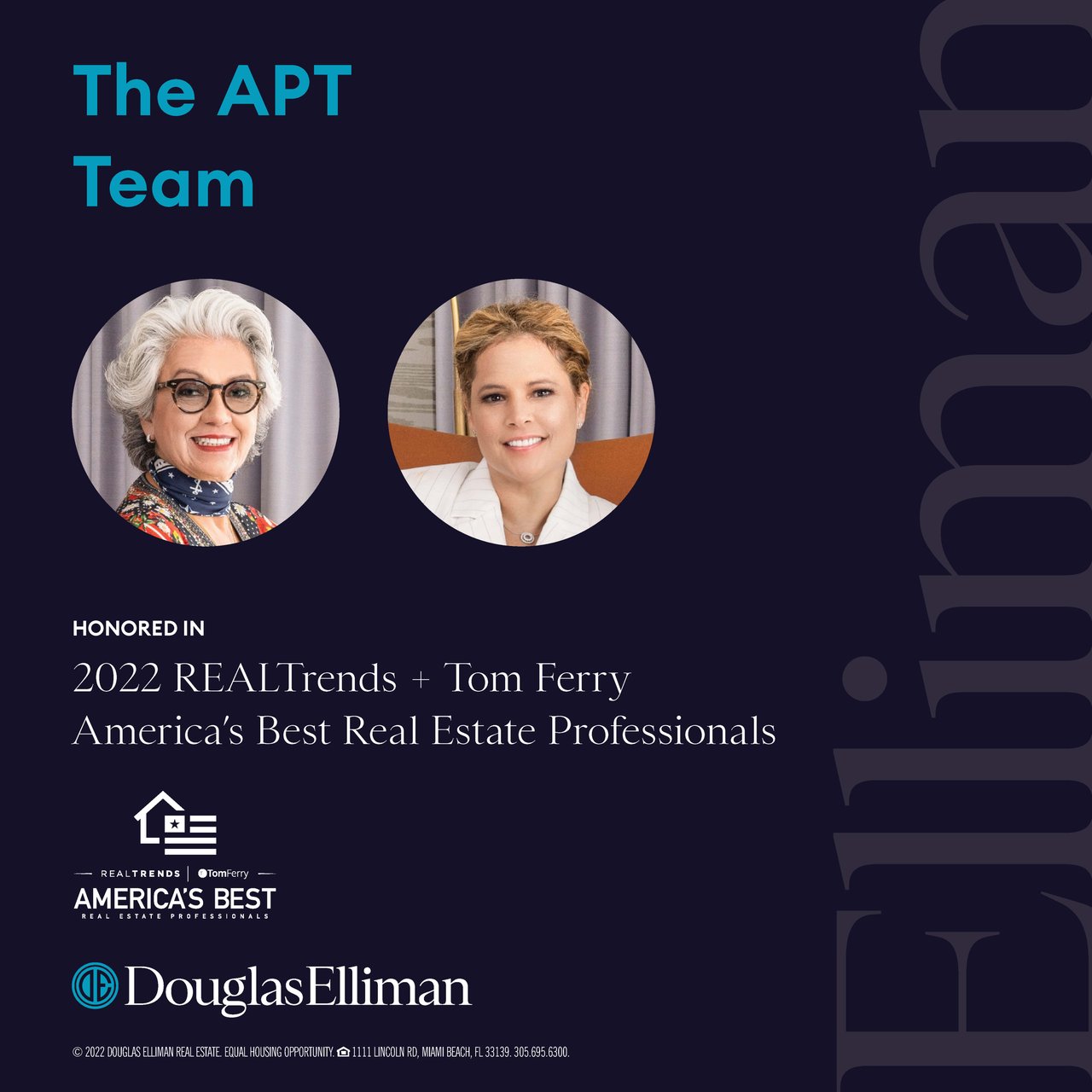 2022 RealTrends + Tom Ferry America’s Best List