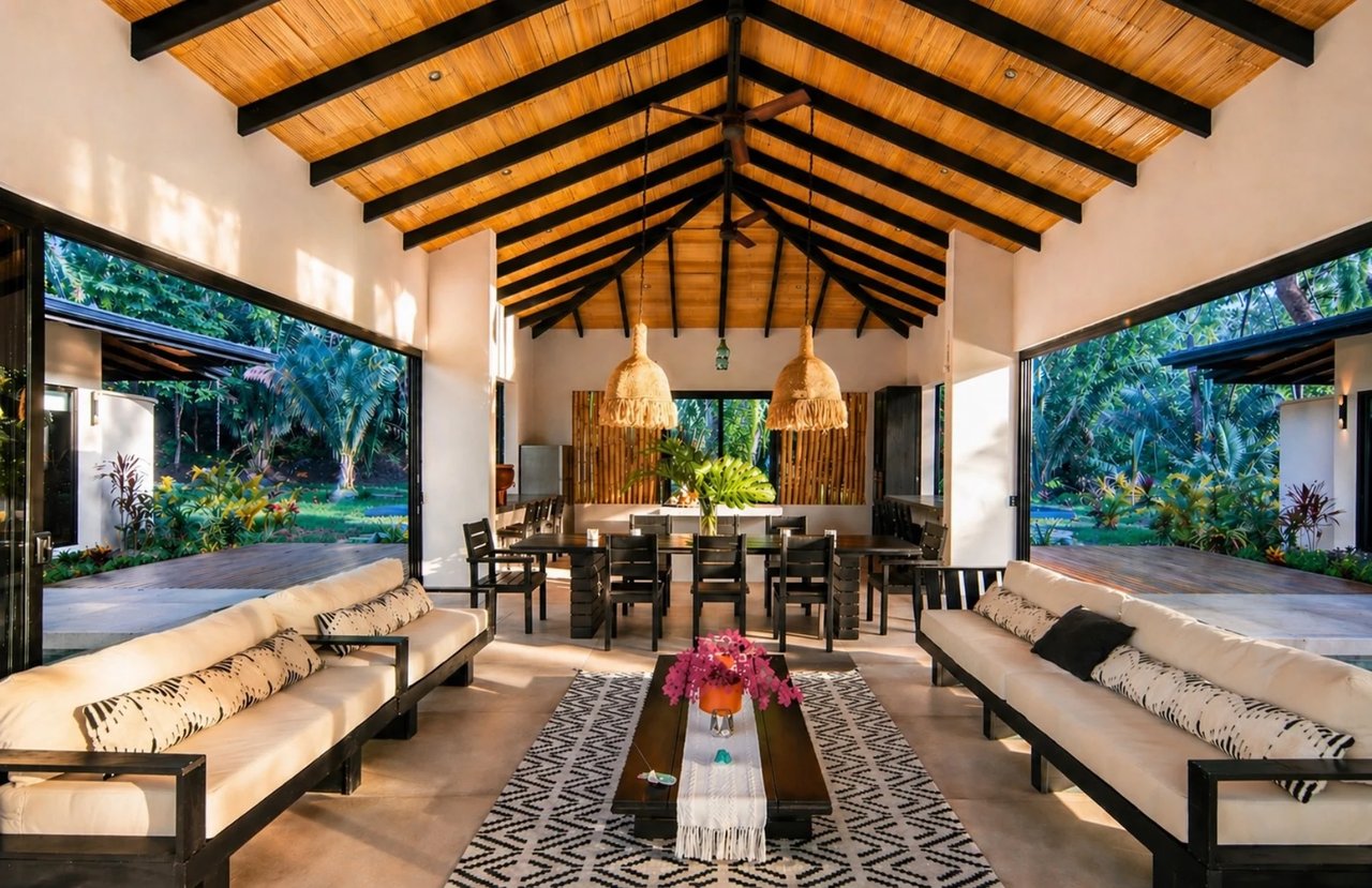 Balinese Tropical Ocean Villa, Santa Teresa, Puntarenas