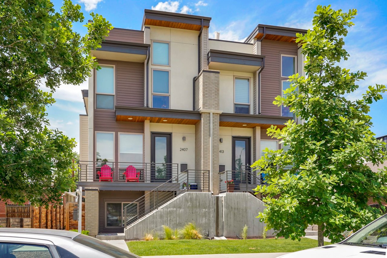 Check it out! Tastefully updated Five Points townhome