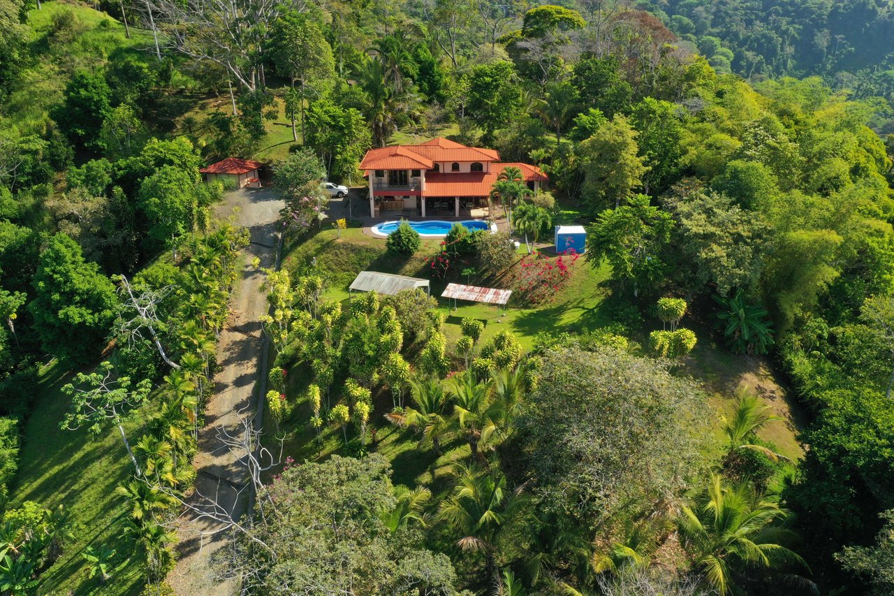 Platanillo Majestic Mountain and Ocean Views with Home on 5 Acres, 4 bedroom