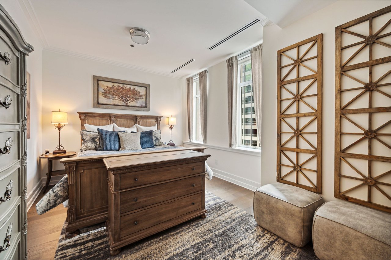 Unbelievable private terrace at the Tribune Tower Residences