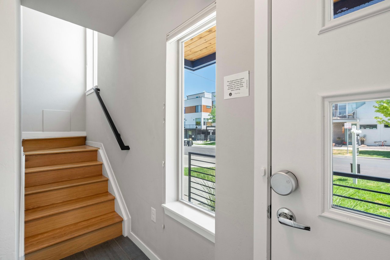 Entry Foyer with access to the garage as well