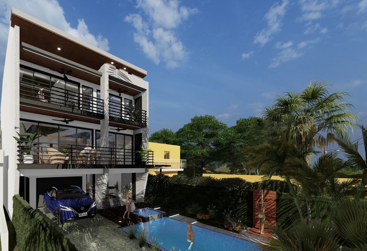 Modern Oceanfront Home Apartment, Jaco, Puntarenas