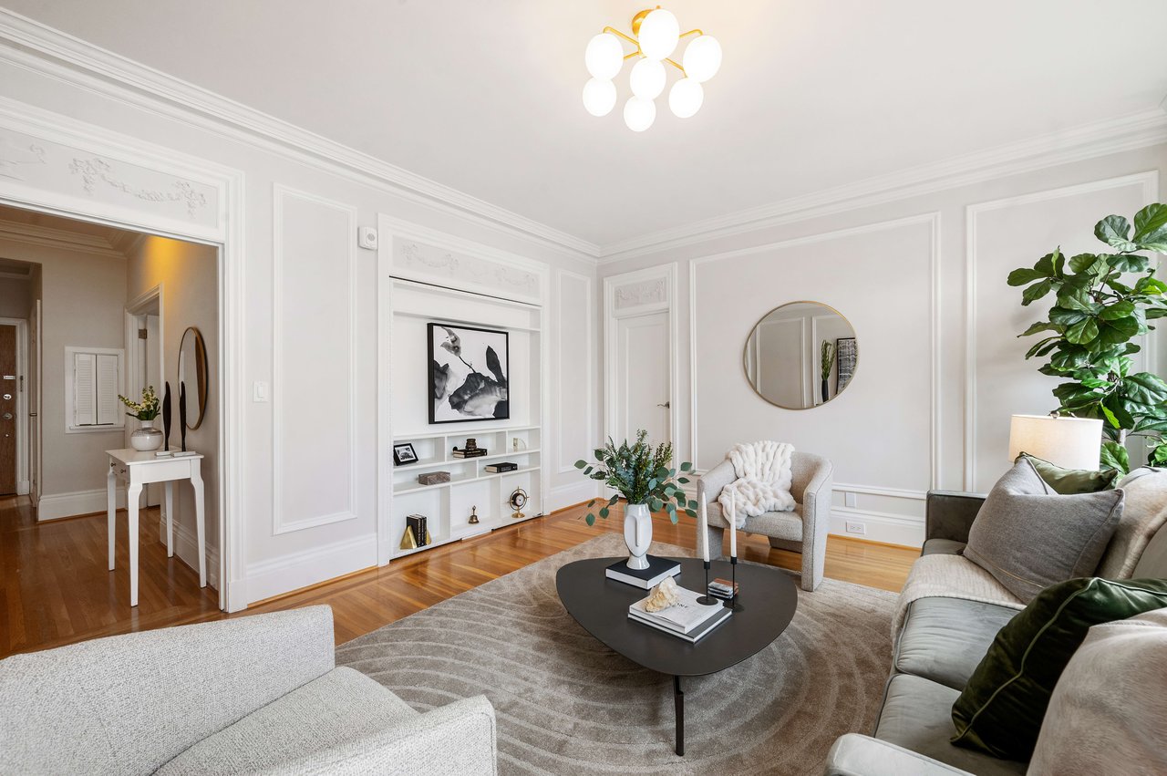 Sunny One Bedroom with Pre-War Style Downtown