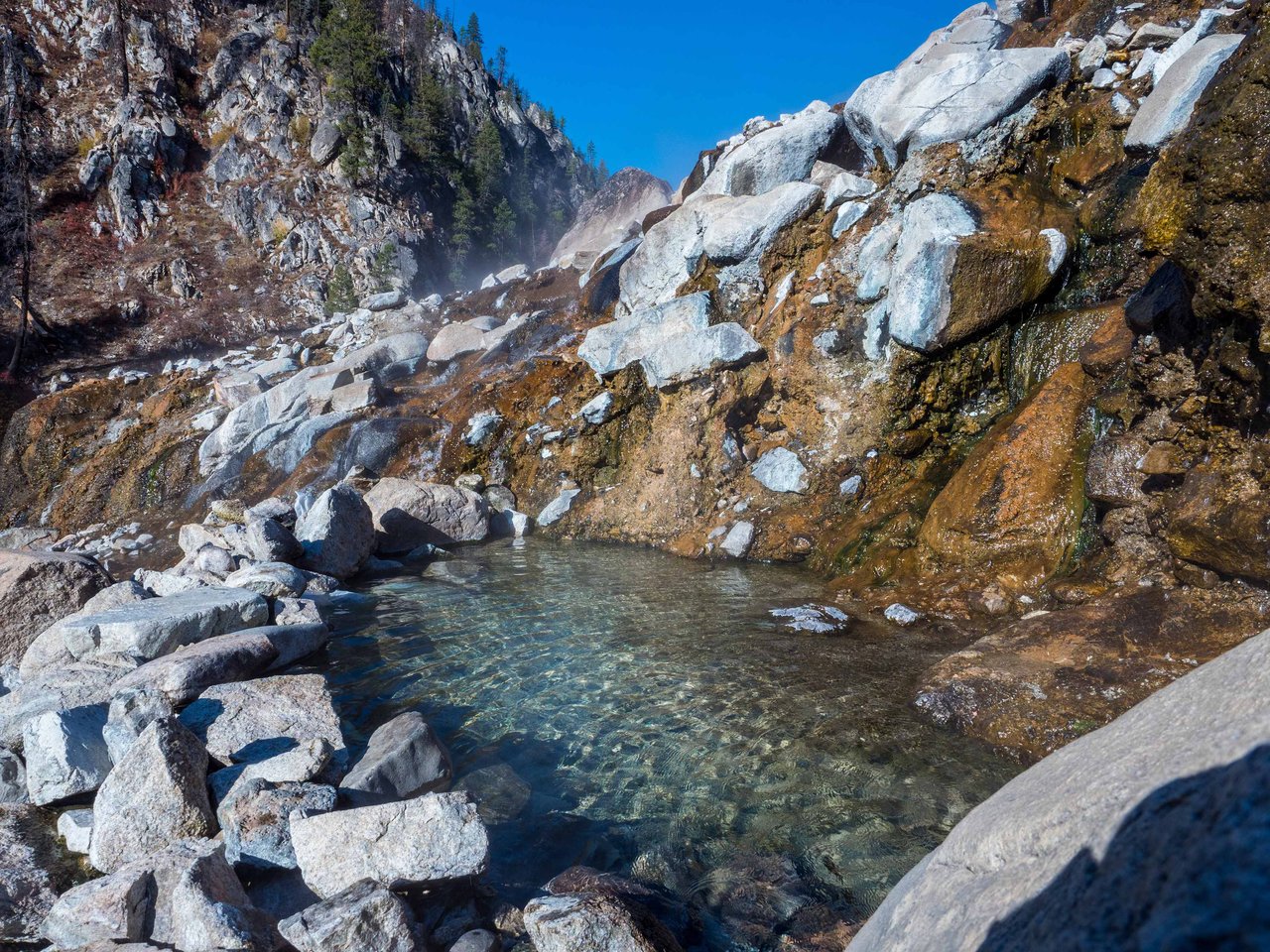 Best Hot Springs Nearest to Eagle Idaho