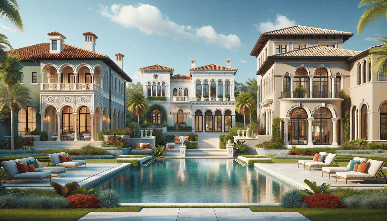 Architecture Styles in Florida Luxury Homes