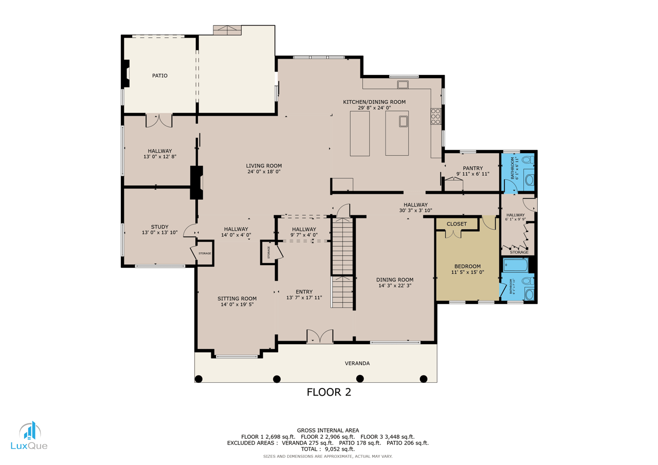 First Level Floorplan