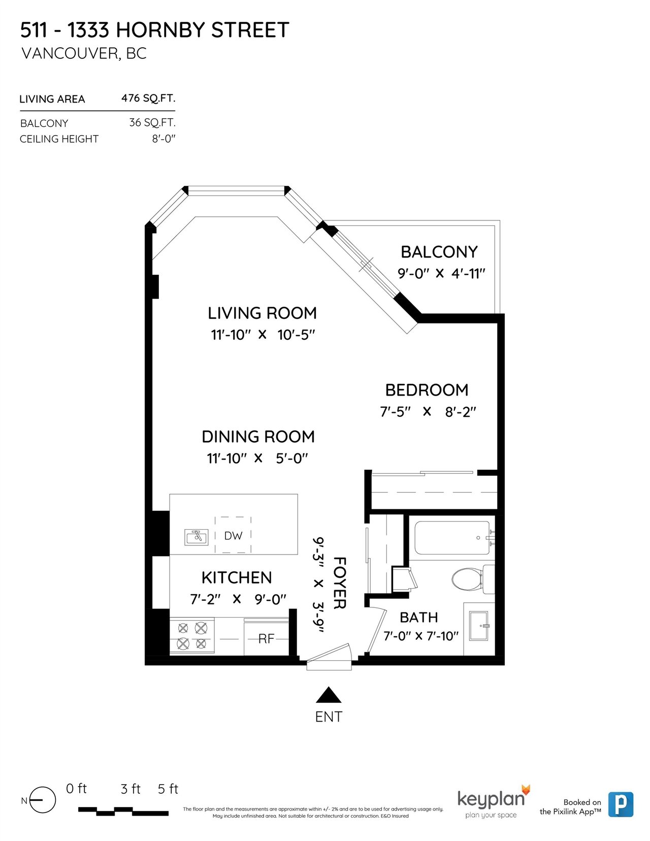 511-1333 Hornby St