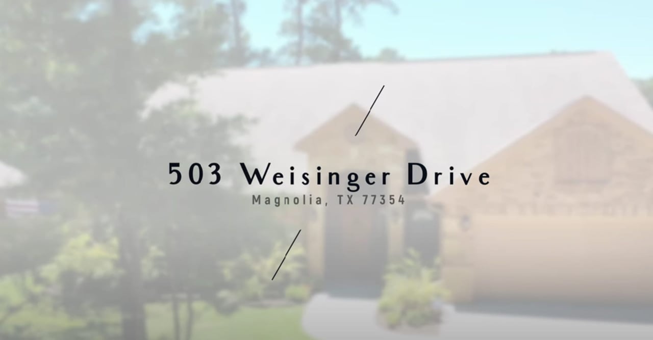 503 Weisinger Drive, Magnolia, TX 77354