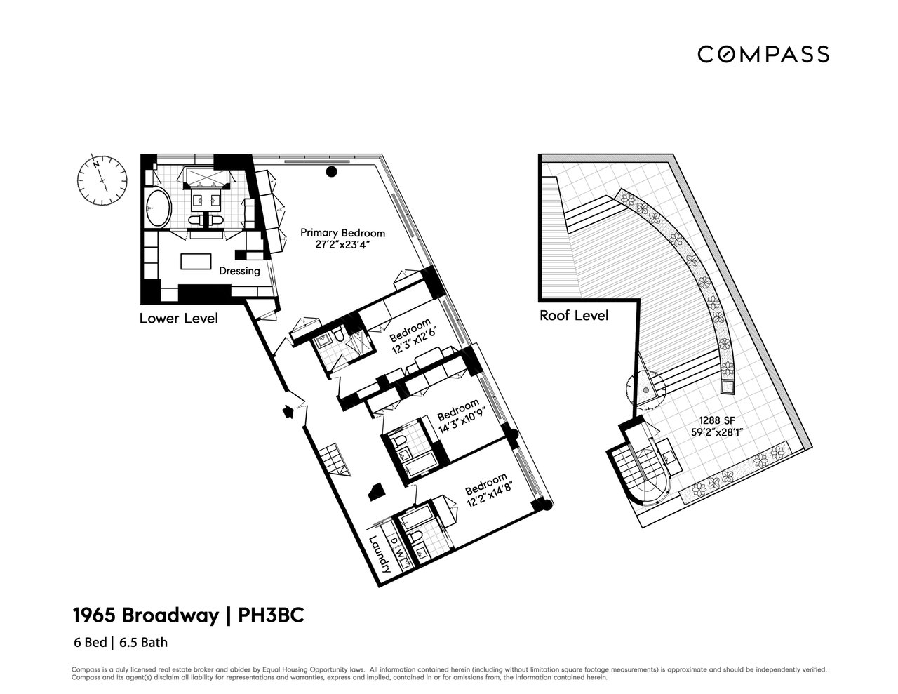 1965 Broadway Unit: PH3C