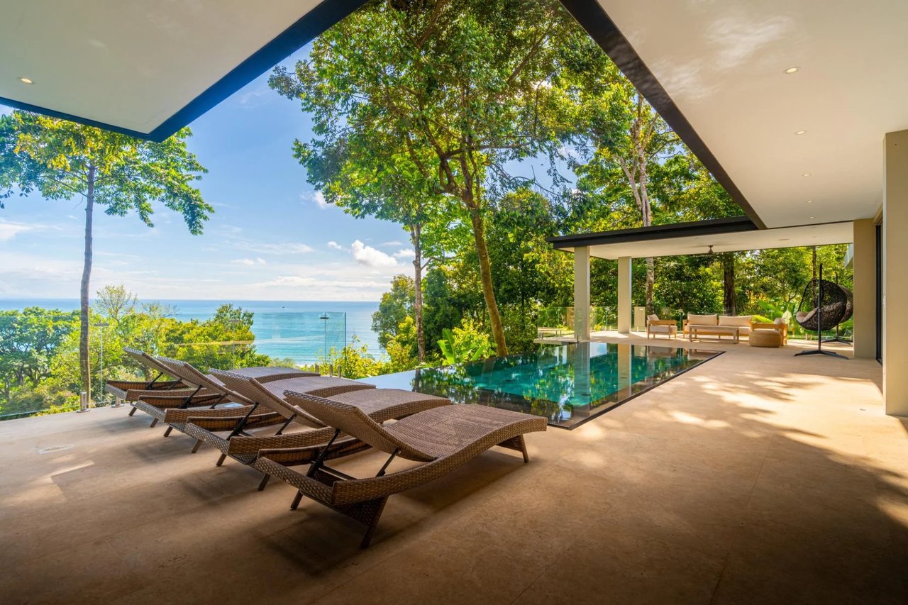 Whale Tail View Ridgetop Home, Uvita, Puntarenas
