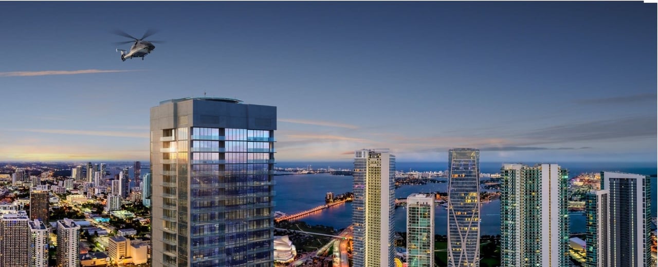 July 2024 l First Crane Installed at 65-Story Tower Construction Site